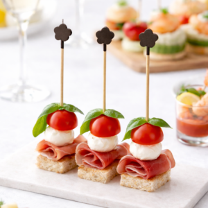 Nabodalo "Rožica" 12 cm iz bambusa, 200 kos, zavoj