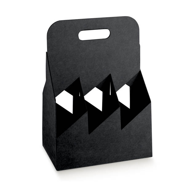 137048S Karton za 6 steklenic 1L ČRNA 27x18x34cm 1/1 art.#1159302, kos