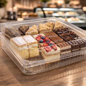 Posodica za štiri rezine, kos