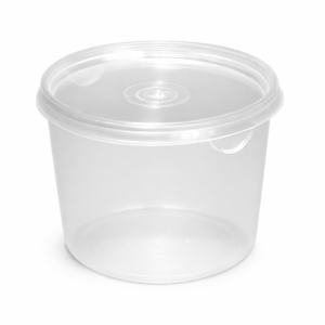 PP lonček vedro+pokrov 250ml, 50 kos