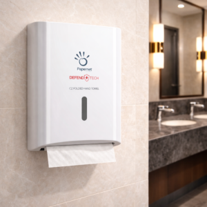 Dozirnik za brisače beli Hytech Papernet