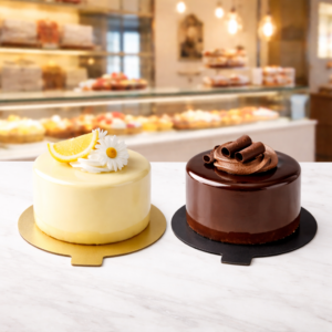 Podstavek zlat/črn fi 12 cm, 200 kosov