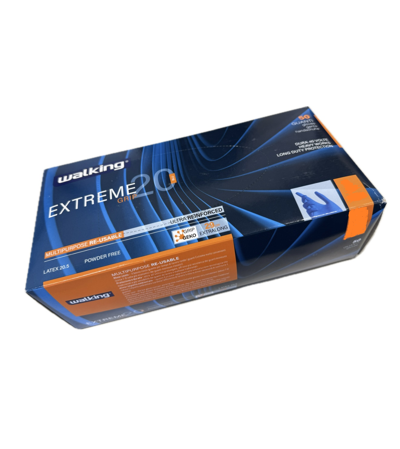 EXTREME L Rokavice latex nepudrane EXTREME XL, 50 kos v škatlici