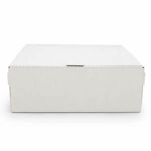 Karton za torto bel - zloženka 30 x 30 x 12 cm, 1 kos