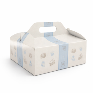 Kartonska škatla z ročajem tisk št. 3, 1 kos