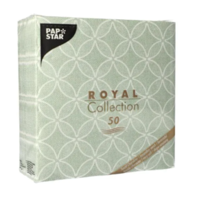 Serviete 40 x 40 cm ROYAL CIRCLE FLOWERS, 50 kos