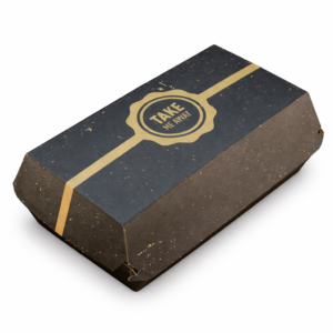 VINTAGE karton BOX srednji, 1 kos