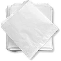 Papirnate vrečke za kebab/hamburger Bela 22x22cm,