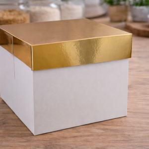 Škatla za torto s pokrovom 20 x 20 x 20 cm, 1 kos