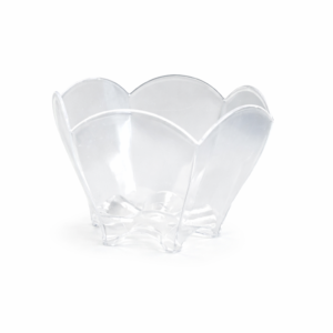 Finger food posodice 70 ml TULIP transparent, 25 kos v zavitku