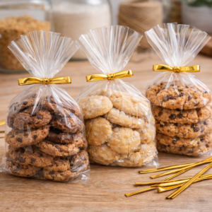 Vezice / zapirala za vrečke, 200 kosov