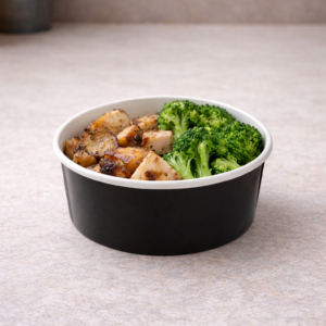 Kartonske skodelice BOWL črne fi 19 cm 1300 ml, 24 kos v zavitku