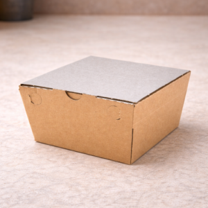 Kartonska embalaža SNACKBOX 15 x 15 x 9 cm, 100 kos