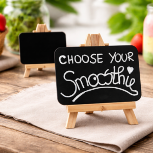 Tablica na lesenem podstavku, 2 kosa