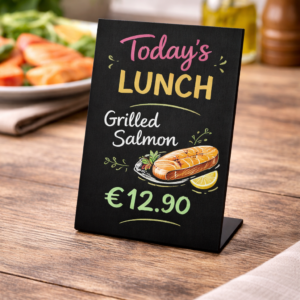 Tablica namizna črna, A7, 3 kosi