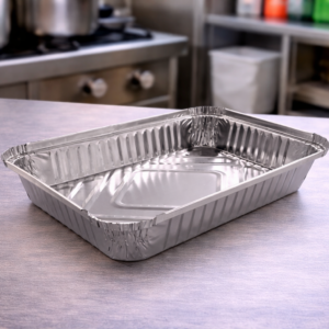 Alu posodica 1100 ml, 208x158x35 mm 100 kosov