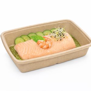 BAGASSE posodica sladkorni trs pravokotna 950 ml, 75 kos