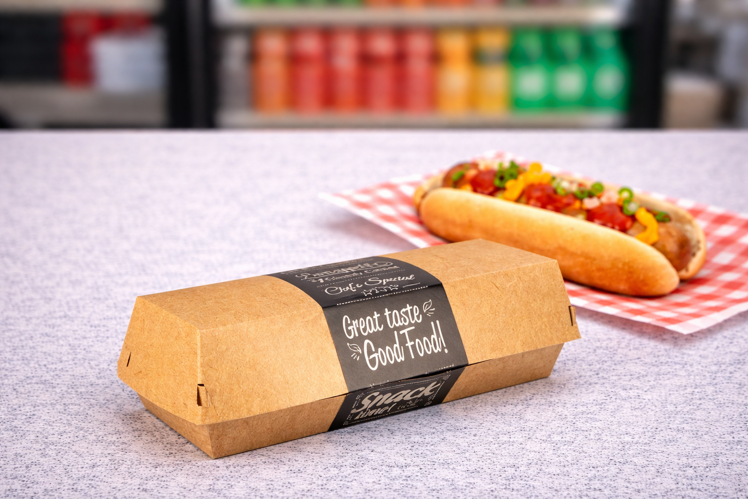 8cb05247-b2ea-43de-9a80-c03d05d8a5f6 Snack box Good Food bageta, 50 kos