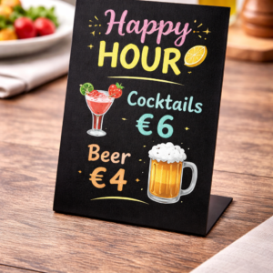 Namizna tablica A5, 3 kosi v zavoju