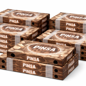 Pizza karton rjav PINSA, 100 kos