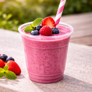 Kozarci prozorni za Smoothie 200 ml, 50 kos v zavitku