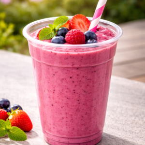 Kozarci prozorni za Smoothie lonček 500 ml, 50 kos v zavitku