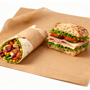 Zavijalni listi RJAVI maščoboodporni papir 40x32.5 cm RJAVI, 500 kos v zavitku