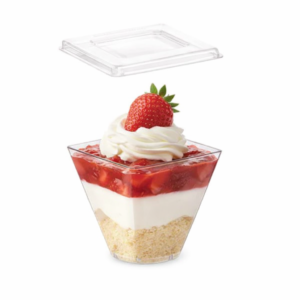 Fingerfood posodica PRESTIGE s pokrovom, 50 kosov