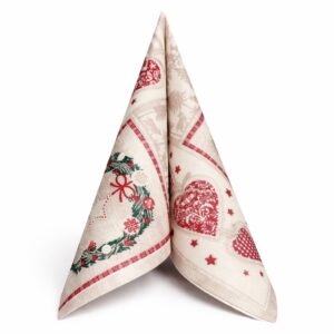 AIRLAID LINCLASS Serviete 40x40 cm BENITA, 50 kosov