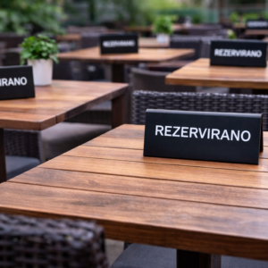 Tablica namizna črna, A8, kos