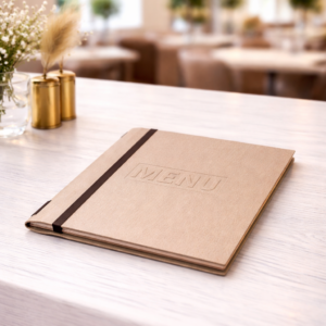 Jedilni list "ELEGANCE" bež A5, 1 kos