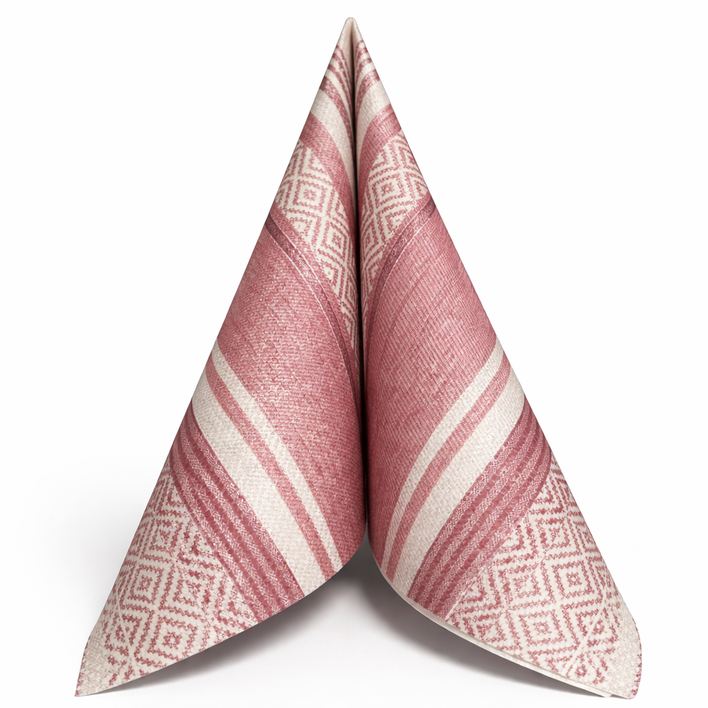 lagos AIRLAID LINCLASS Serviete 40x40 cm LAGOS BERRY, 50 kosov,zav