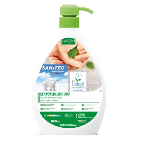 135235 Tekoče milo 5 L, LIQUID SOAP Green Power, ekološko