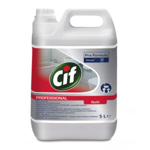 Čistilo za vsakodnevno čiščenje sanitarij Cif Professional Washroom Cleaner, 5 L, Pro Formula, kos