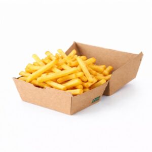 Burger box mali 10,5x10,5x8,5 cm, 50 kos