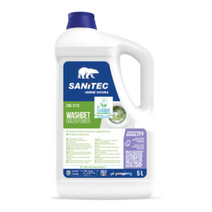 Pralni detergent WASHDET GREEN POWER, tekoče sredstvo, 5 L