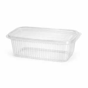 R-Pet posodica KVADRAT 750 ml, 100 kos