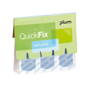 Obliži QuickFix Detectable Regular, polnilo, modri, 45 kos/zav, Plum
