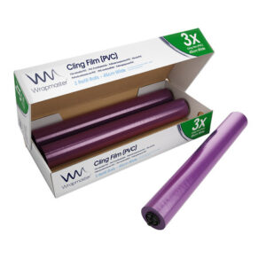 Foliija PVC 43cm/300m za hranu Wrapmaster, 1 rola